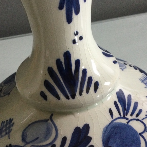 Delft Holland Pottery Small Pitcher or Vase - Picture 5 of 6